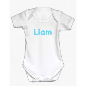 Personalised Baby Vest Name Printed