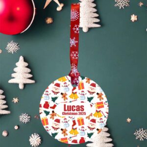 Personalised Bell Acrylic Christmas Ornament