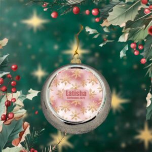 Personalised Snowflake Christmas Bauble