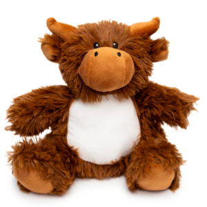 Personalised Highland Cow Teddy