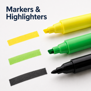 Markers & Highlighters