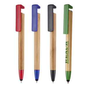 Phone Up Bamboo Ball Pen